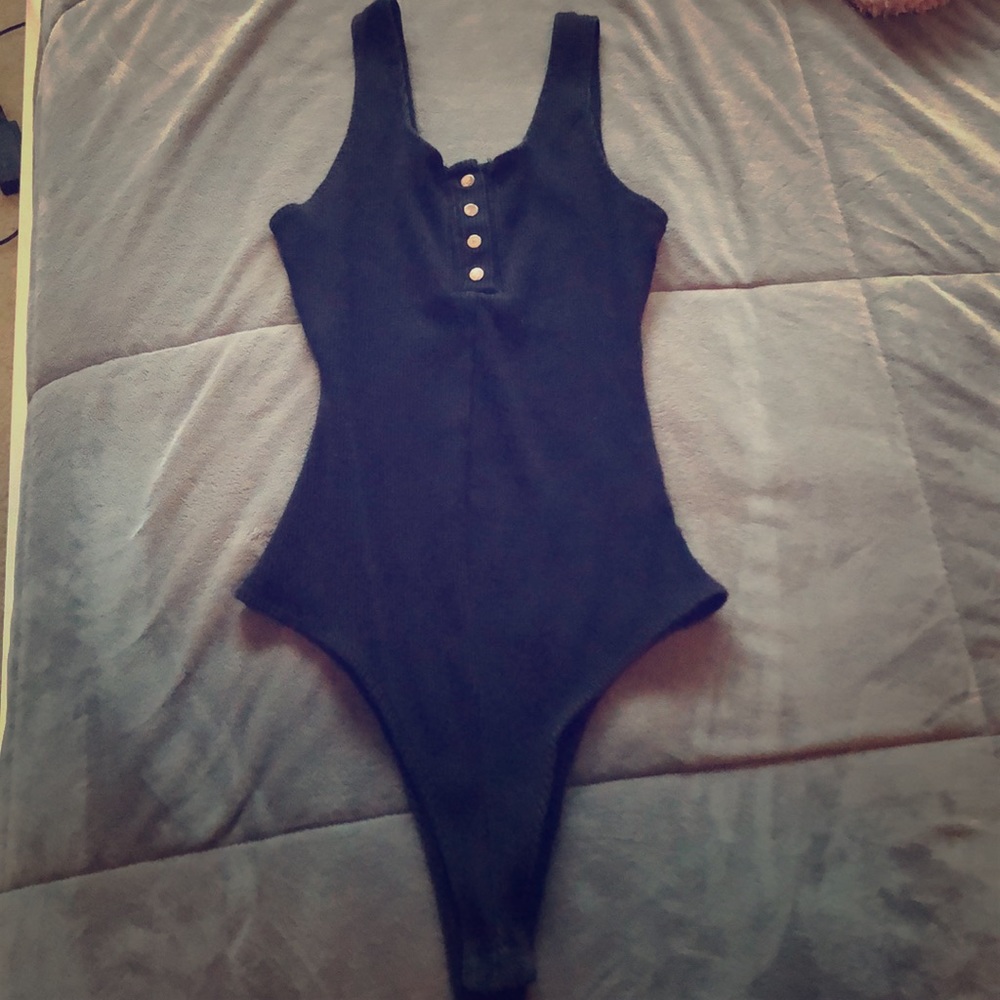 Black bodysuit from Forever 21